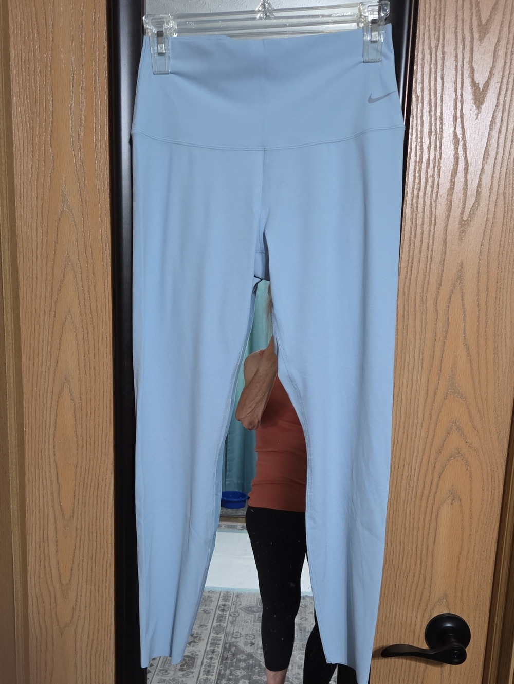 Nike Light Blue Women's High-Waist Leggings